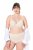 Ulla Popken 842435 Bragas de talle alto pack de 3 Beige - Bragas - 