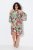 Ulla Popken 842471 Vestido evasé con manga 3/4 Champán - Vestidos - Vestidos para todas las tallas