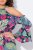 Ulla Popken 842471 Vestido midi estampado Azul marino - Vestidos midi - Vestidos midi de talla grande