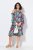 Ulla Popken 842471 Vestido midi estampado Azul marino - Vestidos midi - Vestidos midi de talla grande
