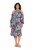 Ulla Popken 842471 Vestido midi estampado Azul marino - Vestidos midi - Vestidos midi de talla grande