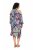 Ulla Popken 842471 Vestido midi estampado Azul marino - Vestidos midi - Vestidos midi de talla grande