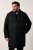 Men+ 482 Abrigo repelente al agua con aspecto de lana Negro - Chaquetas - Chaquetas Tallas Grandes 2XL-8XL