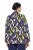 Ulla Popken 842680 Blazer estampado de punto de Roma Azul marino - Blazers - Blazers en tallas grandes para mujer