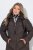 Ulla Popken 842877 Chaqueta técnica Verde oscuro - Chaquetas - Chaquetas para mujer en tallas grandes