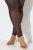 Ulla Popken 842879 Leggings de media con estampado animal Marrón oscuro - Medias & calcetines - 