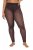 Ulla Popken 842879 Leggings de media con estampado animal Marrón oscuro - Medias & calcetines - 