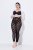 Ulla Popken 842886 Leggings de media con estampado Negro - Medias & calcetines - 