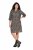 Ulla Popken 842936 Vestido de rayas con manga 3/4 Azul marino - Vestidos de noche - Vestidos de fiesta de gran talla