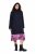 Ulla Popken 843058 Abrigo de lana Azul marino - Abrigos - Abrigos de talla grande