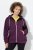 Ulla Popken 843186 Chaqueta softshell repelente al agua con reflectantes Burdeos - Chaquetas - Chaquetas para mujer en tallas grandes