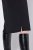 Ulla Popken 843326 Vestido de felpa con manga 3/4 Negro - Vestidos sudadera - 