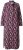 Ulla Popken 843358 Vestido de felpa estampado Ciruela - Vestidos sudadera - 