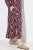 Ulla Popken 843358 Vestido de felpa estampado Ciruela - Vestidos sudadera - 