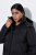 Ulla Popken SYMPATEX Triple Function Coat Black - Abrigos - Abrigos de talla grande