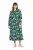Ulla Popken 843496 Vestido de felpa estampado Coral - Vestidos sudadera - 