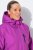 Ulla Popken 843542 Abrigo técnico Lila - Abrigos - Abrigos de talla grande