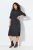 Ulla Popken 843592 Vestido de manga larga Antracita - Vestidos de punto - 