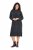 Ulla Popken 843592 Vestido de manga larga Antracita - Vestidos de punto - 