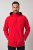 Jay-Pi 844210 Chubasquero con capucha plegable Rojo salsa - Chaquetas - Chaquetas Tallas Grandes 2XL-8XL