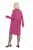 Ulla Popken 844233 Vestido de punto de manga larga Rojo baya - Vestidos de punto - 