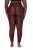 Ulla Popken 844543 Medias con encaje Burdeos - Medias & calcetines - 