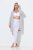 Ulla Popken 844563 Leggings de media con encaje Blanco - Medias & calcetines - 