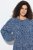 Ulla Popken 844594 Vestido midi de flores Azul marino - Vestidos midi - Vestidos midi de talla grande