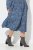 Ulla Popken 844594 Vestido midi de flores Azul marino - Vestidos midi - Vestidos midi de talla grande