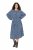 Ulla Popken 844594 Vestido midi de flores Azul marino - Vestidos midi - Vestidos midi de talla grande