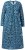 Ulla Popken 844722 Vestido de felpa estampado Petróleo - Vestidos sudadera - 