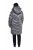 Ulla Popken 844764 Abrigo acolchado HYPRAR con brillo metalizado Antracita - Abrigos - Abrigos de talla grande