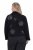 Ulla Popken 844839 Chaqueta corta con bordado de copos de nieve Azul marino - Chaquetas - Chaquetas para mujer en tallas grandes
