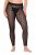 Ulla Popken 844970 Leggings de media con estampado Negro - Medias & calcetines - 
