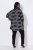 Ulla Popken 844981 Blazer texturizado con cuello redondo Negro - Blazers - Blazers en tallas grandes para mujer