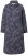 Ulla Popken 844993 Vestido de felpa estampado Azul marino - Vestidos sudadera - 