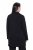 Ulla Popken 845026 Sobrecamisa con textura de cebra Negro - Chaquetas - Chaquetas para mujer en tallas grandes