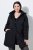 Ulla Popken 845111 Parka Negro - Abrigos - Abrigos de talla grande