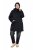 Ulla Popken 845111 Parka Negro - Abrigos - Abrigos de talla grande