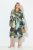 Ulla Popken 845122 Vestido midi estampado con bolsillos Turquesa - Vestidos midi - Vestidos midi de talla grande