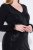 Ulla Popken 845145 Vestido de lentejuelas Negro - Vestidos de noche - Vestidos de fiesta de gran talla