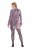 Ulla Popken 845145 Vestido de lentejuelas con cuello de pico Rosa - Vestidos de noche - Vestidos de fiesta de gran talla