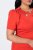 Ulla Popken 845150 Vestido ceñido de manga corta Rojo - Vestidos - Vestidos para todas las tallas