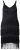Ulla Popken 845152 Vestido sin mangas Negro - Vestidos de noche - Vestidos de fiesta de gran talla
