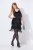 Ulla Popken 845152 Vestido sin mangas Negro - Vestidos de noche - Vestidos de fiesta de gran talla