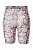 Ulla Popken 845285 Pantalón corto antirrozaduras de flores Negro - Culotes antirozaduras - 