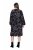 Ulla Popken 845287 Vestido midi estampado Negro - Vestidos midi - Vestidos midi de talla grande