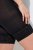 Ulla Popken 845319 Pantalón corto antirrozaduras con encaje Negro - Culotes antirozaduras - 
