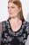 Ulla Popken 845366 Vestido de noche con cuello de pico Negro - Vestidos de noche - Vestidos de fiesta de gran talla