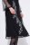 Ulla Popken 845366 Vestido de noche con cuello de pico Negro - Vestidos de noche - Vestidos de fiesta de gran talla